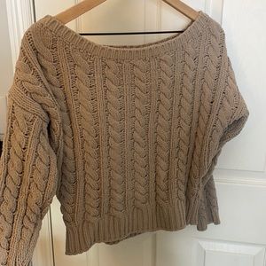 NWT off the shoulder sweater